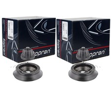 2X TOPRAN DOMLAGER VORNE BEIDSEITIG PASSEND FÜR MERCEDES-BENZ C-KLASSE CLK