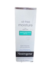 Neutrogena Oil Free Face Moisturizer SPF 15 For Long Lasting 118ml NEW READ