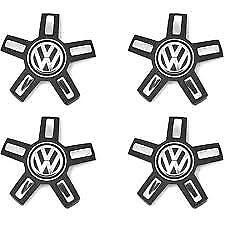 VOLKSWAGEN GENUINE 56MM ALLOY WHEEL CENTER CAP 4xPCS 3G0601149C XQI