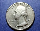 1932-D Washington Quarter  XF