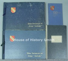 147672: Nachlass KREUZER KARLSRUHE, 2 Fotoalben, Tagebuch, Buch Linientaufe, TOP