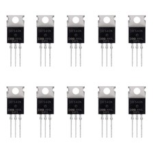 BOJACK IRF540 MOSFET Transistors IRF540N 33A 100V N-Channel Power MOSFET TO-2...