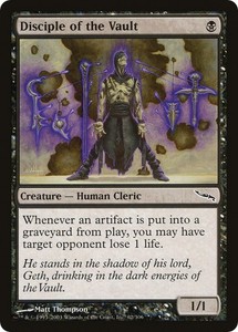 Disciple of the Vault - Mirrodin #62/306 Common MTG