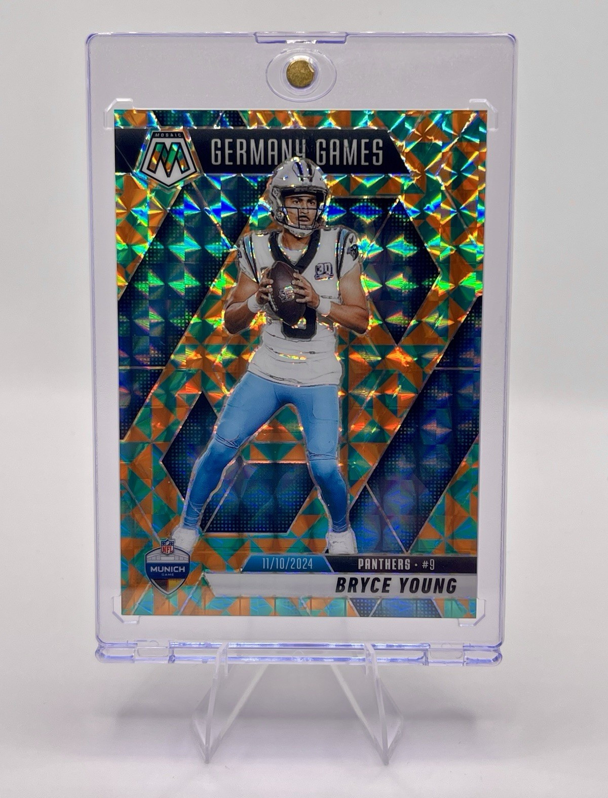 💎 Panini 2025 Mosaic Bryce Young Tessellation Prizm CASE HIT Panthers #269 💎