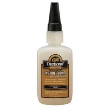 Titebond 6201 Instant Wood Adhesive, Thin, 2 Oz, Clear