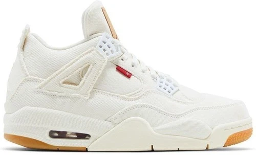 Levi's x Air Jordan 4 Retro White Denim