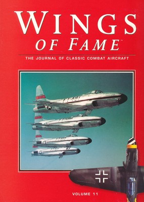 Wings of Fame vol. 11 softback (Bf 109 Variant, P-80, Fairey Deltas) - New Copy
