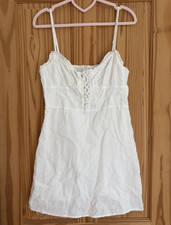 Cotton On White Mini Dress Size M