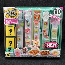 MGA s Miniverse Make It Mini Food Multipack, Collectibles, DIY, Resin Play 30 Pc