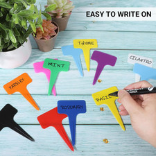 4 Inch Plant Identification Stakes, 100 PCS Durable Garden Plant