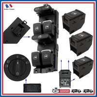 Elektrischer Fensterheberknopf Vorne + Hinten FüR Passat 1996-2005 Bora 1998