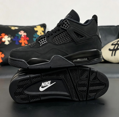 #ad #ad Jordan 4 #x27;#x27;Black Cat#x27;#x27; retro Basketball Men#x27;s Shoes Mid Top Shoes 2025 $84.00