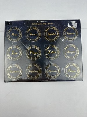 Illuminati 12 Piece Bath Bombs Set Astrological Gift Sealed Relaxation Zodiac 