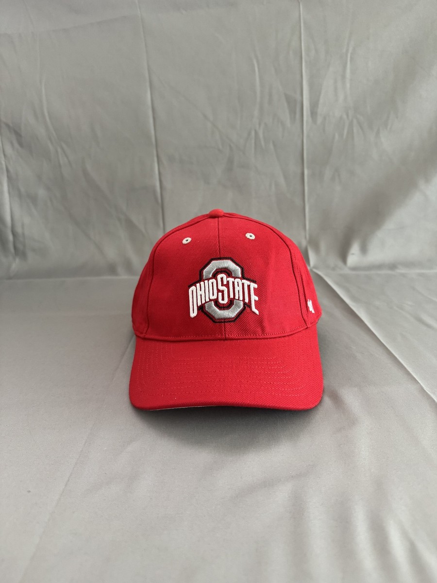 '47 Brand Ohio State Buckeyes Baseball Cap Snapback Hat Red One Size NCAA
