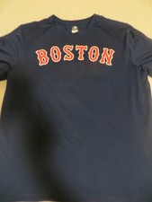 Fanatics Boston Red Sox Blue T-shirt, men's size L