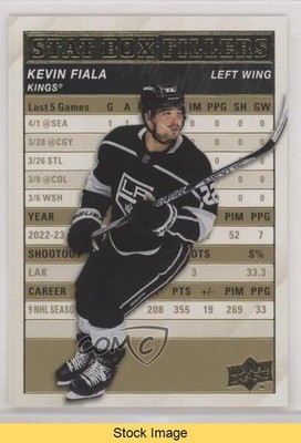 2023-24 Upper Deck Series 1 Stat Box Fillers Gold Kevin Fiala #SB-2 READ 0kr0