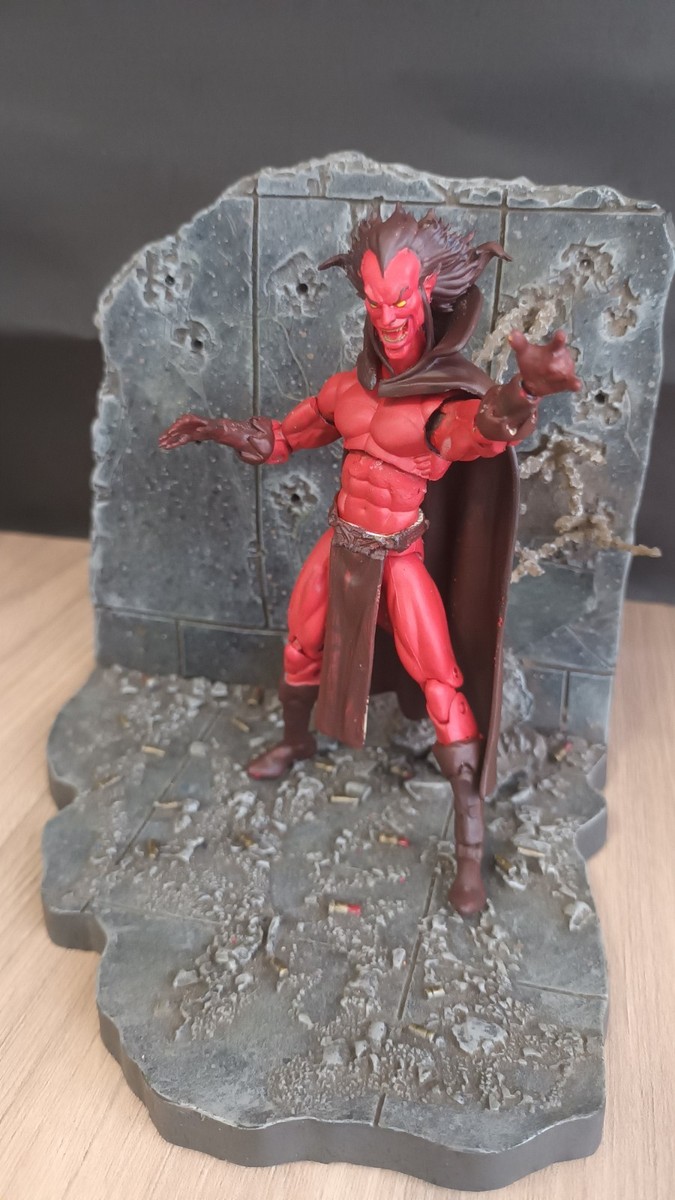Custom Action Figure MEPHISTO From Ghost Rider MARVEL UNIVERSE Scale