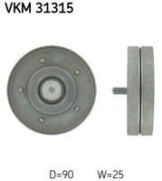 SKF Spannrolle Nebentrieb Audi, Seat, VW VKM31315