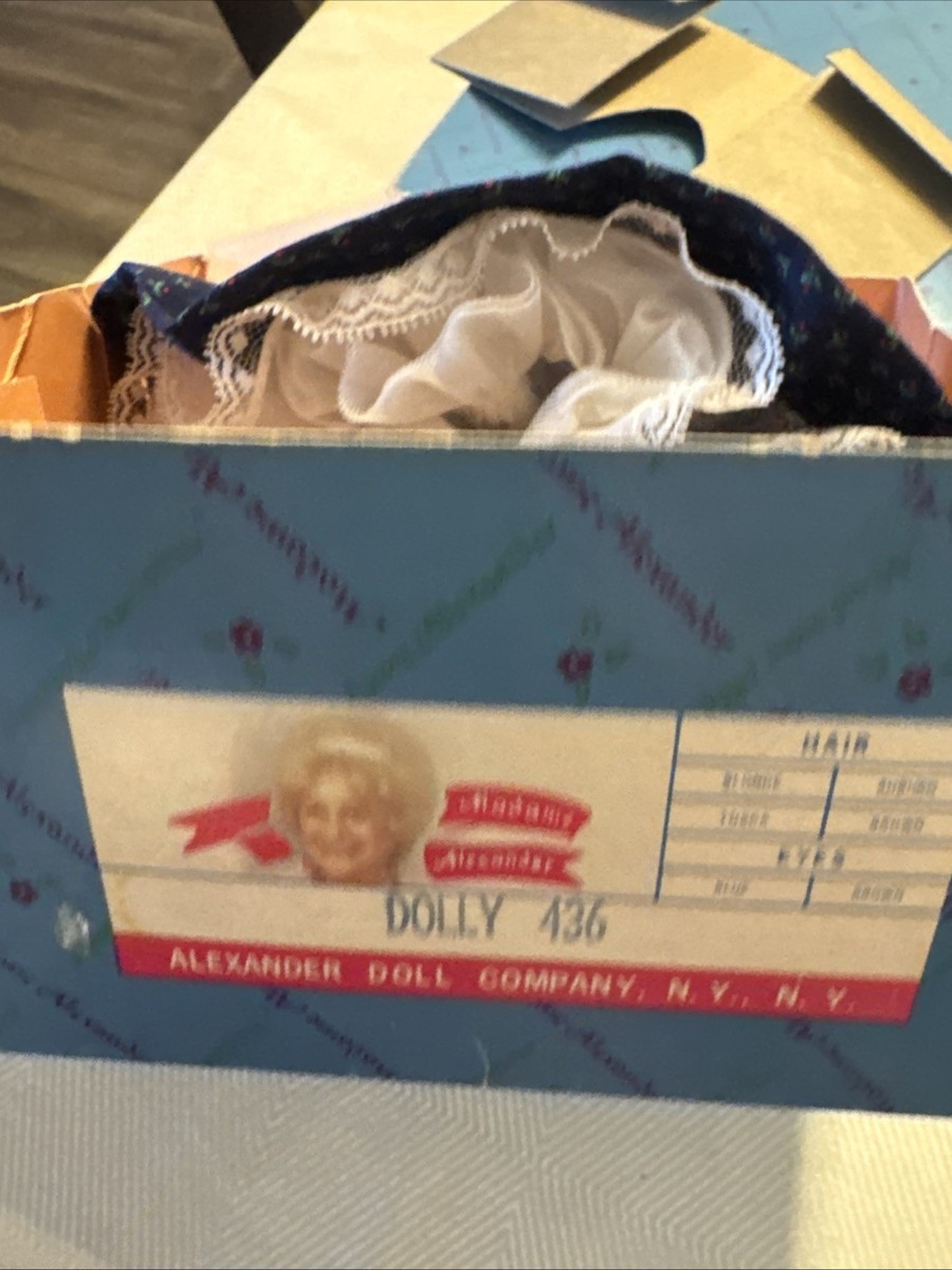 Vintage Madame Alexander Dolls “Dolly” #436 - Original Box/Tag | eBay