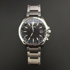 Citizen H149-S096073 Titanium Solar Timepiece Wristwatch No Accessories