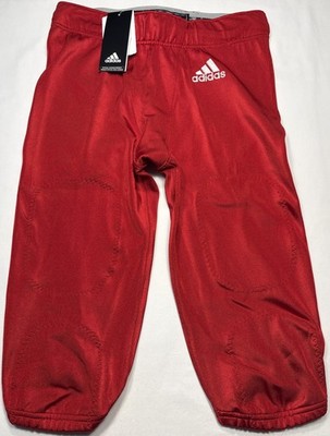 Adidas Youth X-Large Press Coverage 2.0 Football Pants XL Red FREE SHIP $55