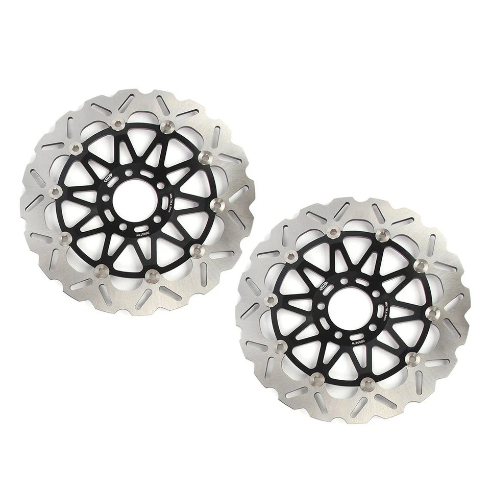 Front Brake Disc Rotors For Kawasaki Ninja ZX9R 1994-1997 ZX-9R ZX900 2002-2003 Foto 3 de 4