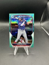 2023 Bowman Chrome 1st Juan Benjamin #BCP-151 Aqua Refractor /125 (RC)