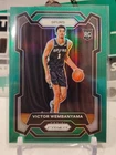 VICTOR WEMBANYAMA 2023 PANINI PRIZM GREEN PRIZM ROOKIE RC #136 SPURS ROY FRANCE!