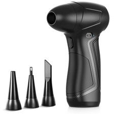 HighSpeed Compressed Air Duster for Dust Cleaning Cordless Portable
