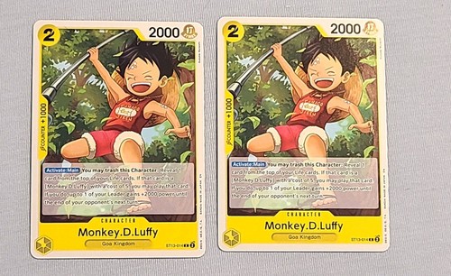 Monkey.D.Luffy - (Reprint) ST13-014 Premium Booster -The Best- Vol. 2 Regular X2