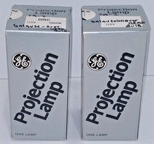 Quantity 2 Lot GE DRC Projection Lamps / Projector Bulbs 120v 1000w Vintage NOS