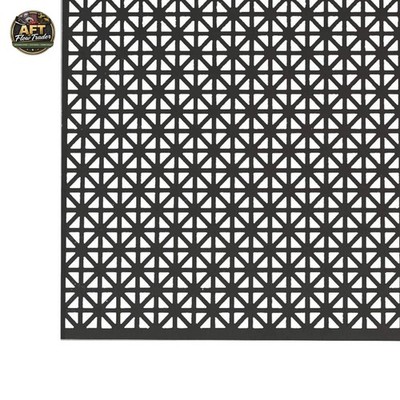 Black Union Jack Aluminum Sheet 12x24 in - M-D Building Products