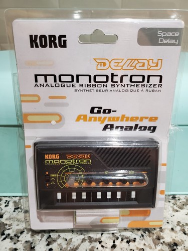 Korg Monotron Delay Analog Ribbon Synthesizer Portable NEU