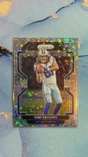 2021-22 Panini Prizm No Huddle - Simi Fehoko, Cowboys RC Silver Disco
