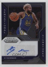 2020-21 Panini Prizm Sensational Signatures Ky Bowman #SS-KYB Auto 0x7c