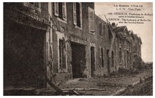 WWI Verdun France Ruins Vintage Postcard L.C.H Visé Paris 1914-18