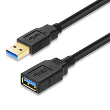 USB Extension Cable 20FT High Speed USB 3.0 Extender Cable Type a Male to a Fema
