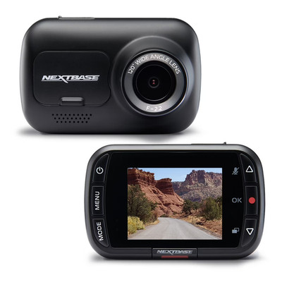 Nextbase DVR122 Compact Dash Cam in Black 122-720p HD 30 FPS HD IPS Screen NEW