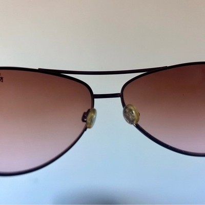 Betsey Johnson Aviator Sunglasses Pink Gradient Lenses | eBay display picture 2