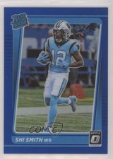2021 Panini Donruss Optic Rated Rookie Blue Prizm 156/179 Shi Smith #292 4w8