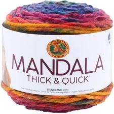Lion Brand Mandala Thick & Quick Yarn-Turbine - 3 Pack