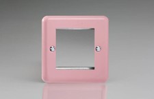 Modular Grid System Pink DataGrid Plate Lily Rose 2 Spaces Varilight XYG2.RP