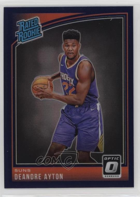 2018-19 Panini Donruss Optic Rated Rookie Purple Prizm DeAndre Ayton #157 05v0