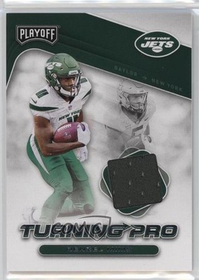 2020 Panini Playoff Turning Pro Memorabilia Denzel Mims #TP-18 Rookie RC 6wp