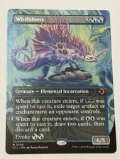 Wistfulness (Borderless) #296 (NM) - MTG - Lorwyn Eclipsed Magic: The Gathering