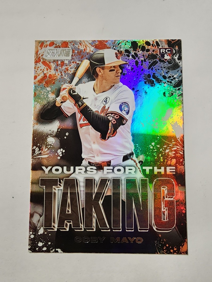 2025 Topps Stadium Club #YK-7 Coby Mayo Yours For The Taking
