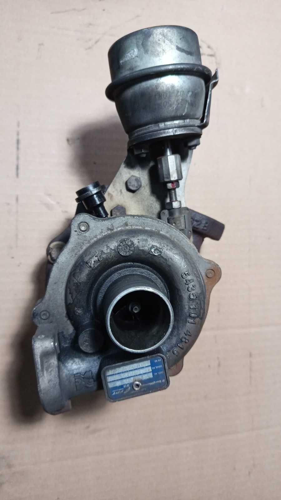 TURBINA FIAT DOBLO 1.3 MTJ 90CV CODICE 55198317 ANNO 2010