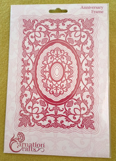 Carnation Crafts Anniversary Frame 210714 Die Set Please read description