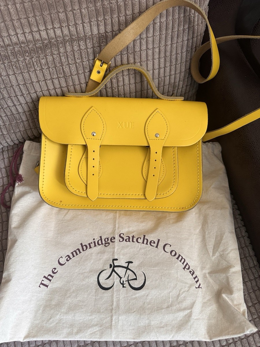 The Cambridge Satchel Company Yellow Leather Satchel Bag Pre-owned - Main Image