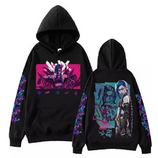 League Of Legends Arcane Jinx Pullover Hoodie Unisex Apparel